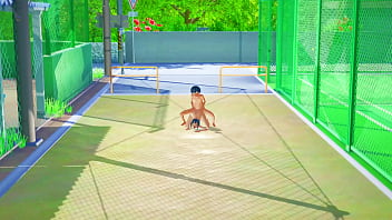 しゅんとりほの真夏の激しい汗だくセックス今にもイキそう