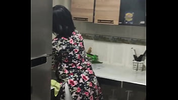 My stepnephew asks me for the favor of washing the dishes but i end up fucking him i hope my husband doesn't find out