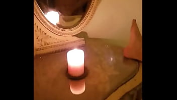 Masturbating in vintage mirrors