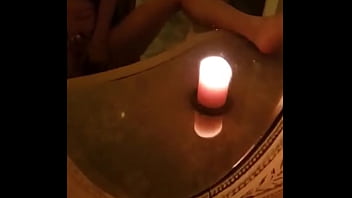 Masturbating in vintage mirrors