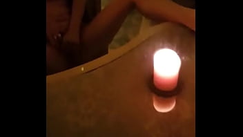 Masturbating in vintage mirrors