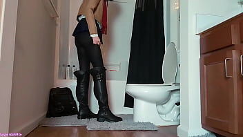 School girl mikasa ackerman peeing voyeur sage eldritch