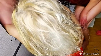 Red cat & blond cat milking strangers dick at gloryhole double blowjob trailer