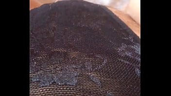 Gretala incinta e col perizoma trasparente