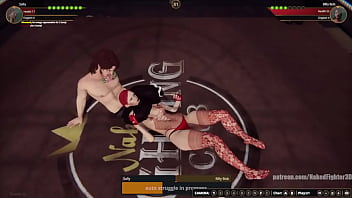Sally vs billy nf3d mixed kinky combat ryona maledom