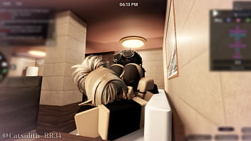 Taking this blonde girl to the sauna for some fun time~ pt 1