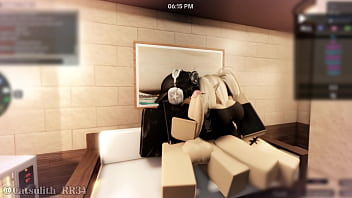 Taking this blonde girl to the sauna for some fun time~ pt 1