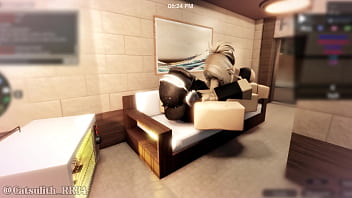 Taking this blonde girl to the sauna for some fun time~ pt 1