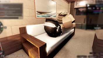 Taking this blonde girl to the sauna for some fun time~ pt 1