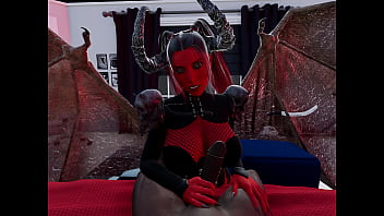Succubus handjob training 1 Succubus handjob training 1
