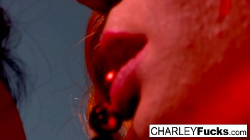 Busty brunette fucks her sexy friend