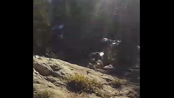 Bent over for with no one around