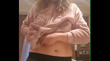 Horny dutch babe strips and fingers her wet pussy to a screaming orgasm