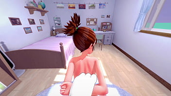 Renamon fucks rika hard in all her holes