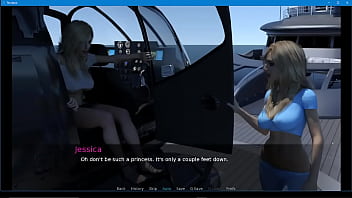 The island vn sample scene preview