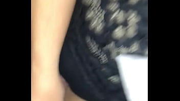 She pulls on my dick