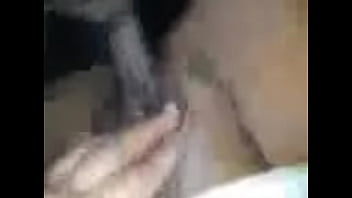 Wet pussy stroked deeply and roughly