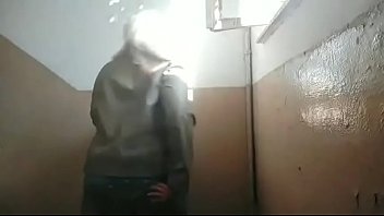 Outside chubby playing with candy body