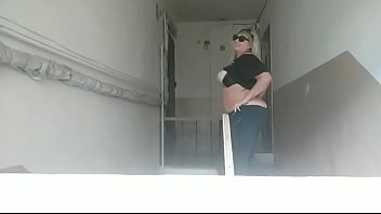 Outside chubby playing with candy body Outside chubby playing with candy body