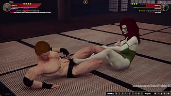 Velkor vs neri nf3d mixed kinky combat maledom dojo