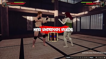 Velkor vs neri nf3d mixed kinky combat maledom dojo