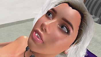 Cute blonde gets fucked in her tight wet pussy 3d animation