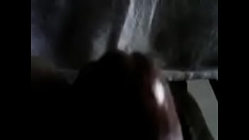 White cream cum'n out my blk dick