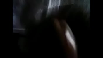 White cream cum'n out my blk dick