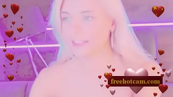 Skinny hot chick home alone