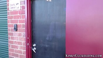 Blonde cuckolds husband Blonde cuckolds husband