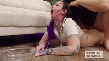 Alt slut lana reign lets a guy from internet fuck her ass