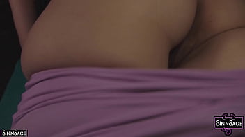 Sinn sage gets her slit fingered while doing yoga before fucking