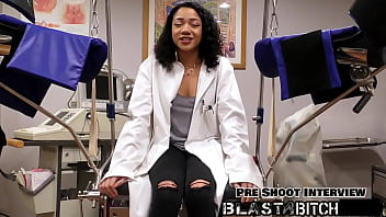 Yasmine woods' back gets blasted full of cum