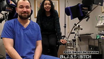 Yasmine woods' back gets blasted full of cum