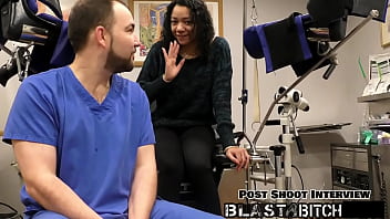 Yasmine woods' back gets blasted full of cum