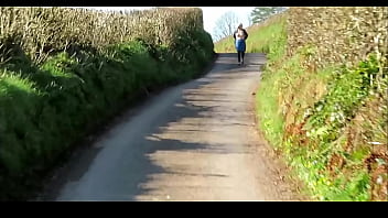 Tits out while on a walk Tits out while on a walk