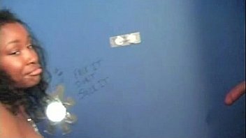 Black babe sucking cock gloryhole initiations 18
