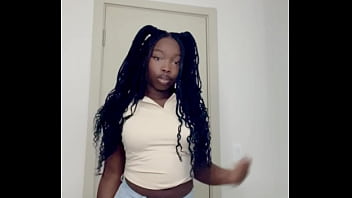 College slut jadera flashes her chocolate boobs