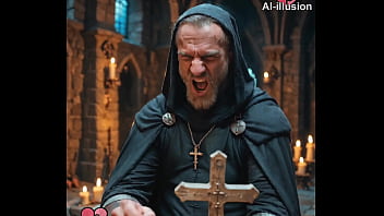 Big tits vampire sex with godfather