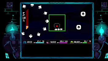 Jevil le dan bien duro en su juego