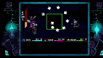 Jevil le dan bien duro en su juego
