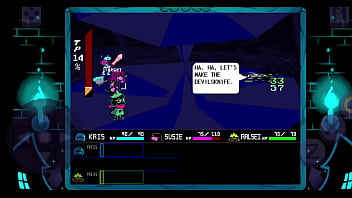 Jevil le dan bien duro en su juego