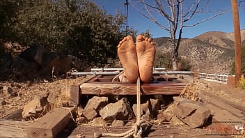 Humiliation and bastinado in the ground box