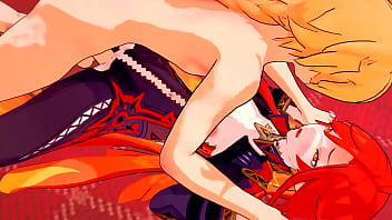 Mavuika's hot pussy needs something wet to cool it down genshin impact