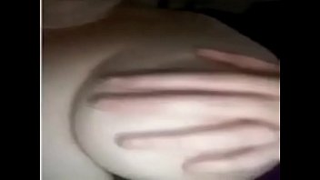 Young french bbw 42d boobs playing and sucking own nipples