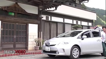 Silken kimono slips away as passion takes control under the stars