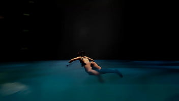 A huge rock hard cock fills lara's belly with sperm 3d hentai game