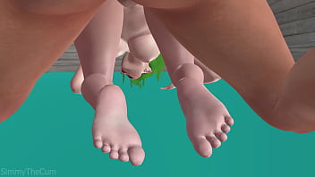 Horny college girl fucked hard 3d animation