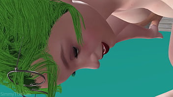 Horny college girl fucked hard 3d animation