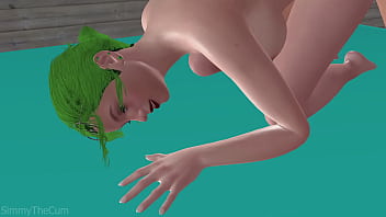 Horny college girl fucked hard 3d animation